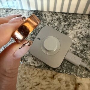 Copper Ring with Gray Charging Dock